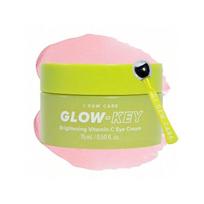 I Dew Care Vitamin C Eye Cream & Roller Set - Glow-Key | Korean Skin Care, Dark Circles Reducer, Treatment With Hyaluronic Acid, Niacinamide, 15ml