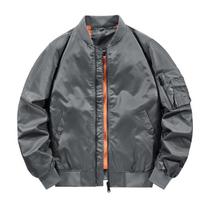Men's Air Force MA-1 Pilot Jacket: Autumn & Winter Tough Style [Plus Cotton/Thin] 3XL