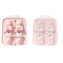 Food Grade Silicone Ice Tray Little Dragon Shape Ice Mold Reusable Ice Maker for Soup Freezers Wine Juice