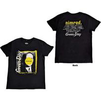 TREND RARE!Green Day. - Nimrod with Tracklist Back Print - Black T-shirt HOT NEW Unisex T-Shirt XXXL