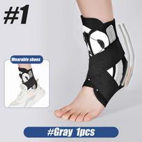 1Pcs Lace-Up Stabilising Ankle Brace Equipped With Boa Closure System Upgraded Ankle Support Sprained Ankle Injury Achilles Pain Recovery M