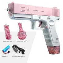 Summer Shark Electric Water Gun Fully Automatic Continuous Fire Large Capacity Water Spray Toy for Outdoor Fun