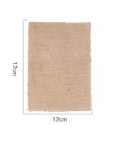 10Pcs Round Linen Jute Burlap Table Placemat Table Mat Dinner Table Tea Cup Plates Mat Home Wedding Birthday Party DIY Decor L beige