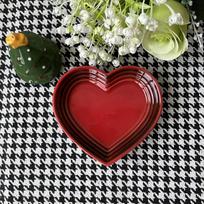 1Pcs Ceramic Cat Bowl Extra Heart-Shaped Wide Anti Vomiting Stress Free Design12cm Durable Ceramic Pet Bowl For Small Cats Dogs