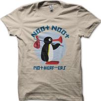 PINGU Noot Noot Motherf***ers funny cotton t-shirt 9024 S