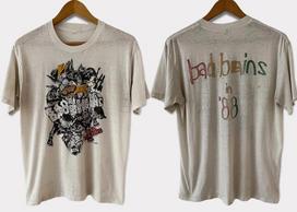 Bad Brains Tour in 88 T Shirt Full Size S-5XL FH325 XXL