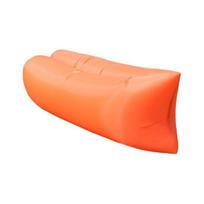 Pripučiama sofa Lengva, nešiojama, vandeniui atspari oro gultai, atlaiko iki 441 svaro svorius, kurį lengva pripūsti su dviguba oro kamera Ripstop oro gultu oranžinė
