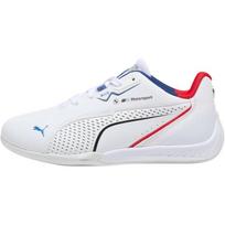 PUMA vaikiški balti BMW M Drift Cat 11 žemakulniai laisvalaikio batai 308864-02 35.5 white