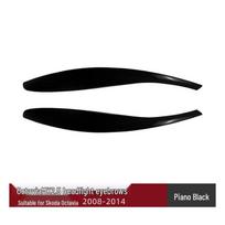 Skoda Octavia MK2.5 (2008-2014) Headlight Eyebrows Stickers - Front Headlight Mod Accessories.