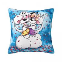 Cartoon Diddl Diddlina Pillow Cover Retro Trendy Pillow Case For Sofa Bedroom Home Decor Cushion Cover Soft Pillowcases Gift 30X30CM