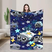Dandys World Pebble  Blanket  Fleece Novelty Warm Throw Blankets for Bedding Lounge Spring Autumn 30x40in
