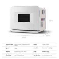 Beauty Salon Wet Towels Heating Cabinet Small Hair Salon Tool Sterilizer Multifunction Ultraviolet Heating Disinfection Cabinet