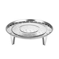 Multifunction Kitchen Accessories Tray Stand Steamer Shelf Pot Steaming Steamer Rack Cookware 18CM