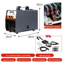 220V Portable Gasless MIG-MMA-TIG Welder for Outdoor Use