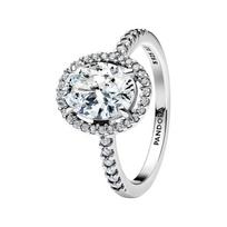 Pandora Pavé Design 925 Silver Ring Women rings 193777C01 Box,48
