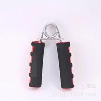 Finger Training Exercise Hand Grip Gym Workout Fitness Equipment 3-Color Cotton Sleeve Fitness Foam Hand Gripper Power Trai Practical Use raudona