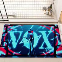 Vox Hazbin Hotel Anime Door Mat Kids Room Bedroom Decoration Balcony Anti-Slip Doormat Living Room Doormat Area Rug 40x60cm