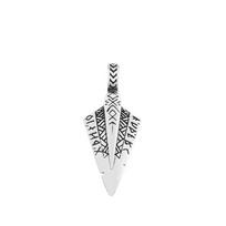 Fashion Retro Viking Rune Spear Pendant for Women Charm Nordic Stainless Steel Men Necklace Popular Valentine's Day Gift Jewelry