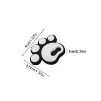 Snowboard Stomp Pad Self Adhesive High Grip Traction Mat Footprint Shape increase friction for Board Skis Snowboarding geltona