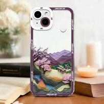 Luxury Japanese-Style Landscape Art Soft TPU Case For Xiaomi 15T Pro POCO X7 X6 X5 X4 X3 M7 F5 Pro F7 F5 F3 M3 11T Pro TPU Cover Xiaomi 15T 5G