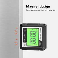 3in1 Magnetic Inclinator Digital Level and Angle Finder Versatile 4 * 90° Inclinometer LCD Display Dipmeter Gauge 4 Unit