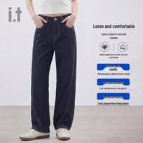 CHOCOOLATE i.t Dark Blue Raw Denim Unisex Jeans 30