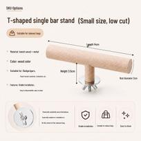 Wooden Perch Stick for Parrots - Bird Toy and Travel Accessory