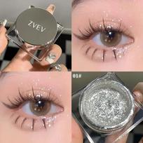 Monochrome Highlight Blush akių šešėlių paletė Ilgai išliekantys perlamutriniai blizgučiai išryškinantys itin pigmentuoti akių šešėliai, skirti viso veido makiažui 01#