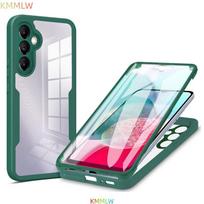 360 Double Sided Full Protection Case for Samsung Galaxy A34 A15 A05 A05S A14 A54 A13 A04S A23 A33 A53 Slim Clear Back Cover Galaxy A14