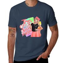 Jojo Siwa Merch Tshirt Basic Solid Color Short Sleeve Cotton Top S brown