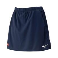 Table Tennis Size M Skirt, Moisture-Wicking, Quick-Drying, 82JBC221, Women's Dress, Navy,