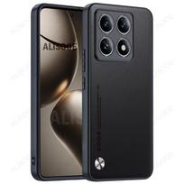 Smūgiams atsparus dėklas Xiaomi 14T 15T Pro / Mi 15T 14T Pro telefonui, prabangus pluošto tekstūros PU odos apsauginis dangtelis Capa for Xiaomi 14T Pro juoda