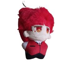 10cm Iruma-kun Plush Toy with Tail Starfish Body Welcome To Demon School Stuffed Doll Pendant XMAS Keychain Dolls Birthday Gift 10cm raudona