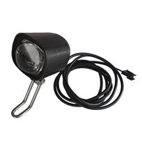 36V 48V 60V Elektrinio dviračio garso signalas Žibintas Elektrinio paspirtuko 4 LED priekinis žibintas Priekinis žibintas Atsparus vandeniui Žibintuvėlis Lauko Dviračio Važiavimo Aksesuarai black