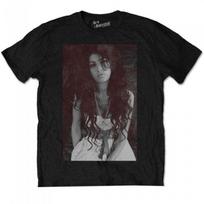 Amy Winehouse Unisex Adult Back To Black Chalk Board Cotton T-Shirt S