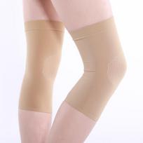 Knee pads summer thin women's breathable and warm sports knee joint leg pads men's air-conditioned room one piece S beige