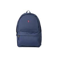 Polo Ralph Lauren Embroidered Pony Pattern Polyester Backpack Regular Kids Kids Backpack Blue 9AR151-BCV Basic Set (Bag+Dust Bag)