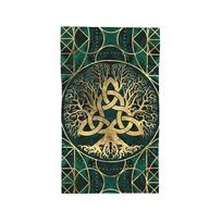 Great Tree of Life digital print Soft Face Towel Quick Dry Pool Bath Cotton Towels Breathable W40*H60(CM)