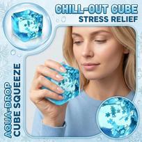 Squishy Snowflake Ice Cubes Slow Rising Sensory Fidget Toy Soft Ice Cubes Stress Relief Squeeze Toy Hand Exercise Calming Tool