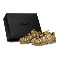Nike Air More Uptempo 811 Manufacturing, Dimensional Demon, Special Shoe Box Slip Resistant Low top IM6649-700(Team80-SBOX) 43