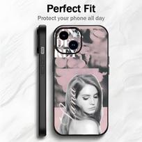 Beautiful American Singer L-Lana Del Rey Phone Case Phone Case Soft Packaging Lightweight For iPhone17 16 15 14 13ProMax iphone12promax gray