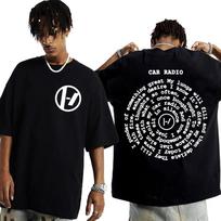 Trendy Hip Hop Twenty One Pilots T-shirt Men's Women's Short Sleeve Rapper Punk Street Harajuku Y2k T-shirts Oversized Top Tee S