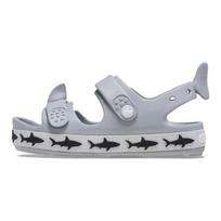 (GS) Crocs Crocband Cruiser Shark Sandals 'Grey' Kids' 210029-007 EU 34-35