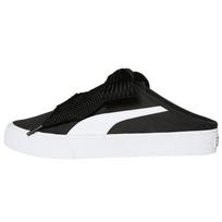 Puma  Bari Mule Ribbon Black White Women Sneakers 382331-01 35.5