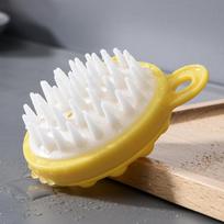 Multiple Uses Scalp Comb & Body Massage Shampoo Brush Silicone Comb Cleaning Soft Tooth Brush Easy To Hang Hair Care Tools KTY geltona