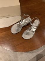 Grape mother studiolee holiday wind thin belt toe metal buckle thick heel sandals women's 2025 new summer 35