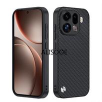 Leather Funda for OPPO Find X9 / X9 Pro Case Luxury Fiber Texture PU-Leather Protection Shockproof Cover Capa OPPO Find X9 Pro