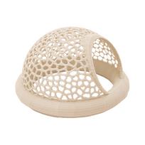 3D Printed Betta Fish Decor Floating Betta Hide & Shrimp Cave – 3-in-1 Aquarium Hammock, Floating Feeder & Resting Spot