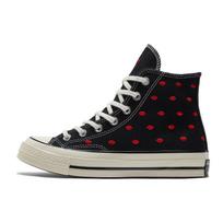 Converse Chuck 70 High Siuvinėtos Lūpos Juoda/Universiteto Raudona/Egreto Unisex A01600C 36 gray