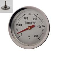 Stainless Steel BBQ Grill & Oven Thermometer Gauge for High Temperature Cooking OPP Bag Packaging